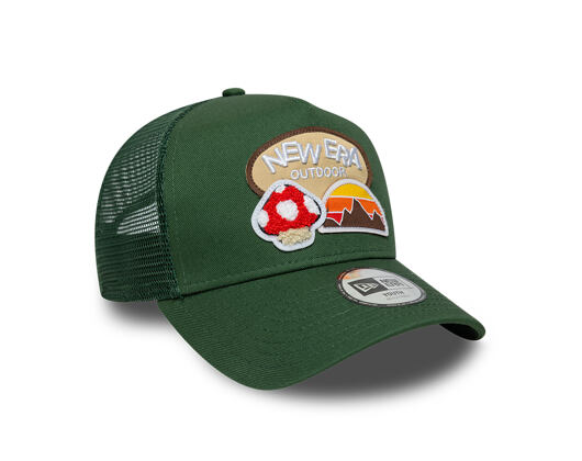 Dětská Kšiltovka New Era - Branded Outdoor 9FORTY A-Frame Trucker - Cilantro Green