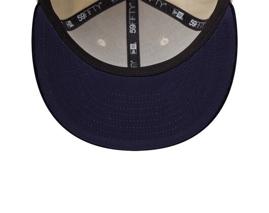 Kšiltovka New Era - Branded Patch Cord 59FIFTY - Cream / Navy