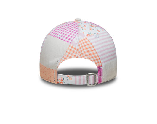 Dětská Kšiltovka New Era - MLB Patchwork 9TWENTY - NY Yankees - Blush Pink / Fuchsia