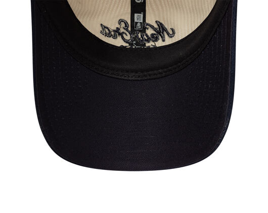 Kšiltovka New Era - Branded Cord Mix 9TWENTY - Cream / Navy