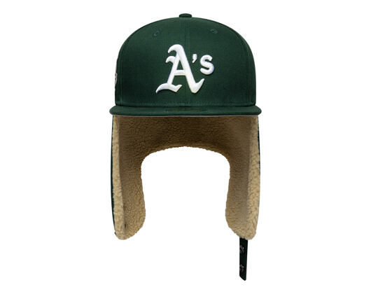 Kšiltovka New Era - MLB World Series Dog-Ear 59FIFTY - Oakland Athletics - Green