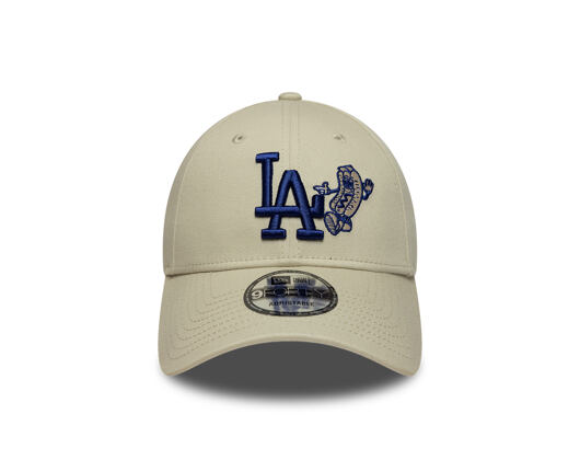 Kšiltovka New Era - MLB Food Icon 9FORTY - LA Dodgers - Stone / Royal