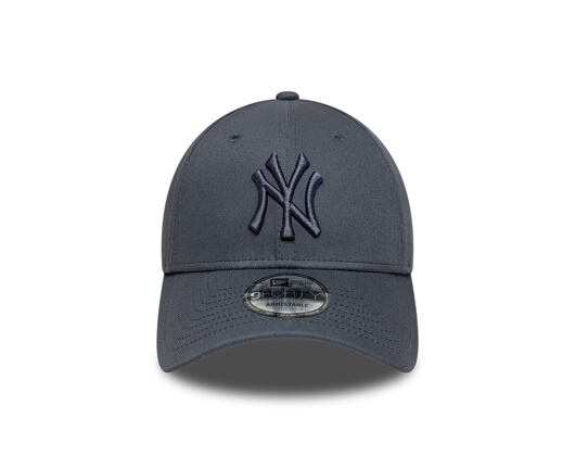 Kšiltovka New Era - MLB League Essential 9FORTY - NY Yankees - Dark Concrete