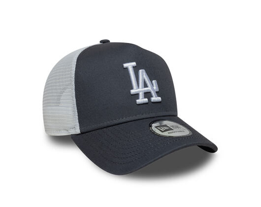 Kšiltovka New Era - MLB Essential 9FORTY A-Frame Trucker - LA Dodgers - Dark Concrete