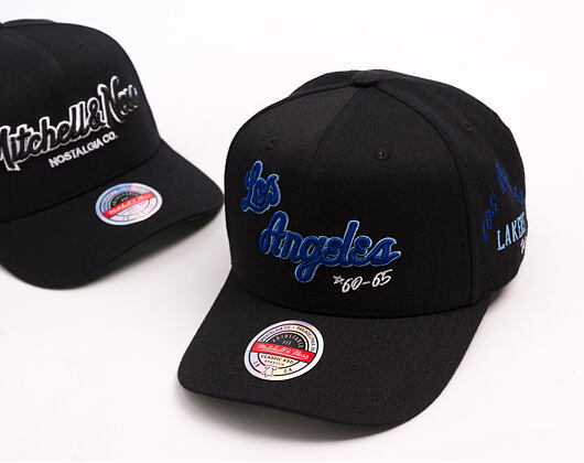 Kšiltovka Mitchell & Ness - NBA - Los Angeles Lakers HWC Timeline - Black