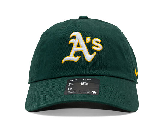 Kšiltovka Nike - Primetime Club - MLB - Oakland Athletics Pro - Green
