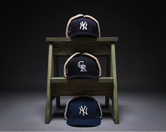 Kšiltovka New Era - MLB World Series Cooperstown Dog-Ear 59FIFTY - Colorado Rockies - Black