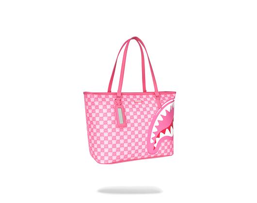 Taška Sprayground - Pink New Check Faces Tote