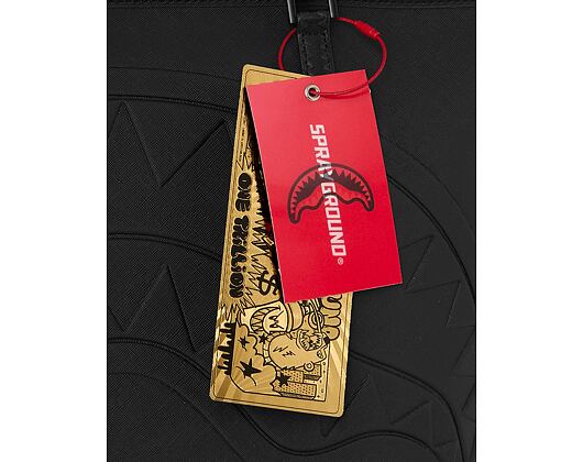 Taška Sprayground - Blacked Out Embossed Gold Tooth Tote