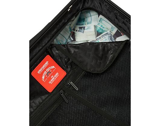 Kufr Sprayground - Sharks In Paris Wtf Bubble Brown Check Full-Size Luggage