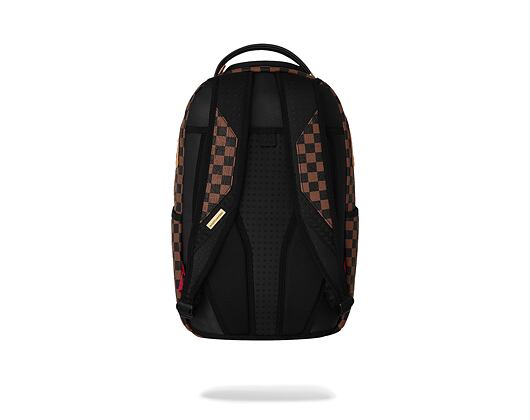 Batoh Sprayground - Embossed Check Brown Backpack