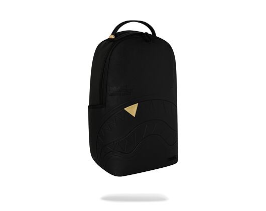 Batoh Sprayground - Blacked Out Embossed Gold Tooth Backpack