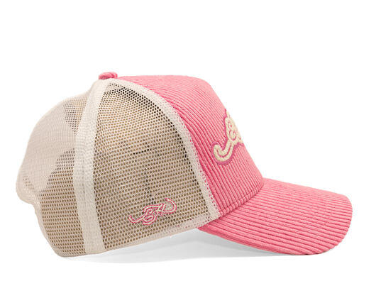 Kšiltovka Ed Hardy - Embroidery Applique Cord 5 Panel Trucker Cap - Hot Pink
