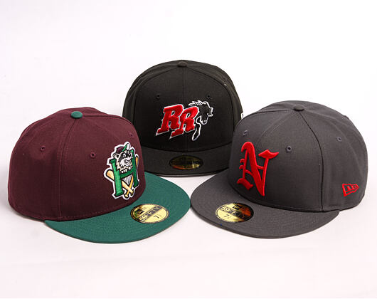 Kšiltovka New Era - MiLB Theme Nights 59FIFTY - Hudson Valley Renegades - Gator - Maroon / Teal