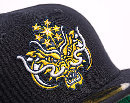 Kšiltovka New Era - MiLB Theme Nights 59FIFTY - Durham Bulls - Gold Crest - Navy