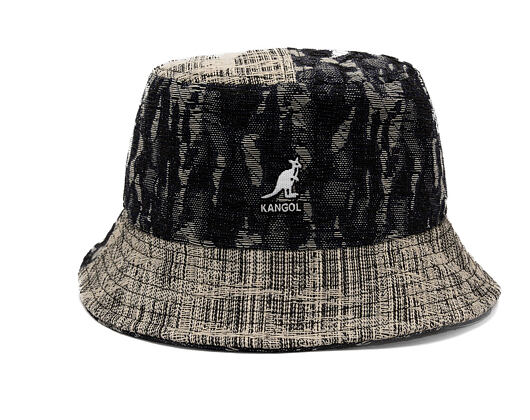 Klobouk Kangol - TRENDS PACK - Denim Mashup Bucket - Black Topstitch