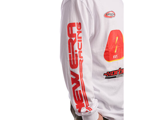 Triko New Era - F1 Graphic Longsleeve Tee - RED BULL F1 - White