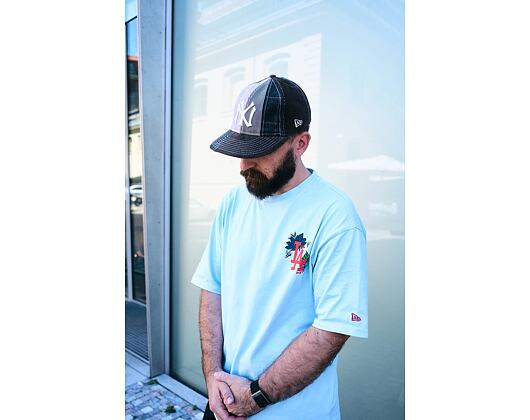 Kšiltovka New Era - MLB IMAGE DROP Patchwork 9FIFTY Retro Crown - NY Yankees - Brown
