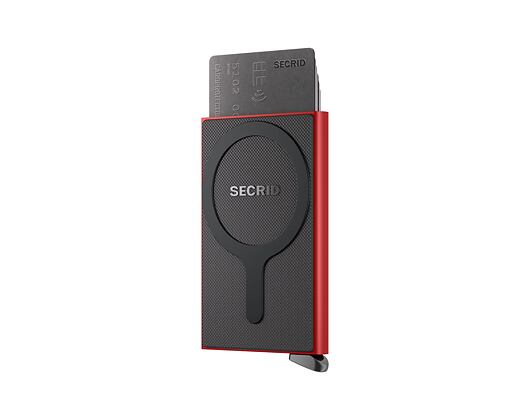 Pouzdro na Kartu Secrid - Cardprotector Fluted for Magsafe Premium - Red