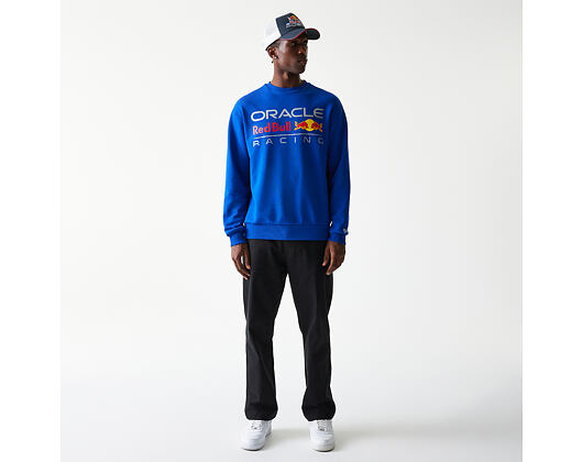 Mikina New Era - F1 Oversized Crewneck - RED BULL F1 - Blue