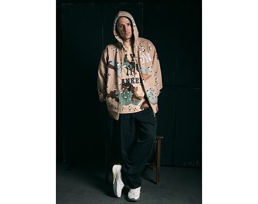 Mikina New Era - MLB 2Way Hoody - NY Yankees - Camo