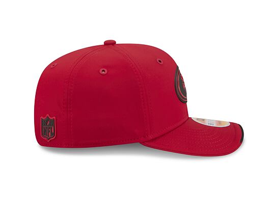 Kšiltovka New Era - NFL 2026 Sideline 9SEVENTY Stretch-Snap - San Francisco 49ers - Team Color