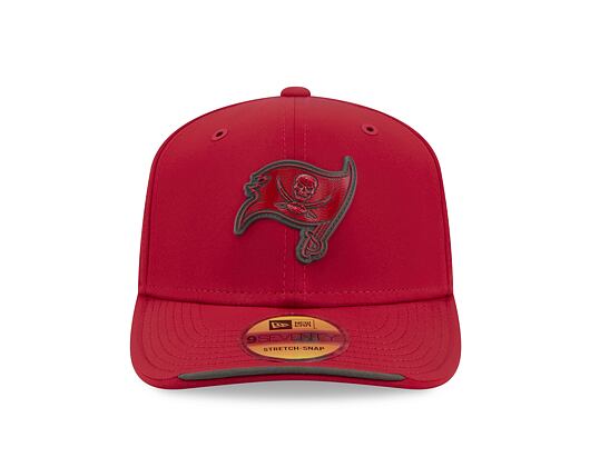 Kšiltovka New Era - NFL 2026 Sideline 9SEVENTY Stretch-Snap - Tampa Bay Buccaneers - Team Color