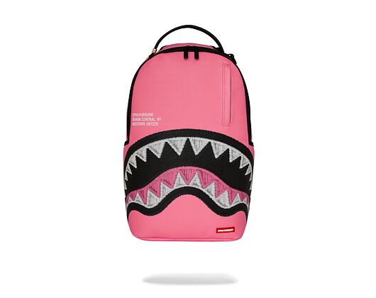 Batoh Sprayground - Shark Central Pink Embroidered Shark Backpack