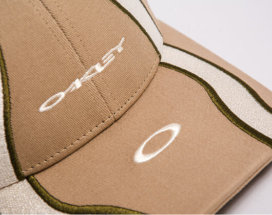 Kšiltovka Oakley - Oakley Wave Cap - Pebble/Mist