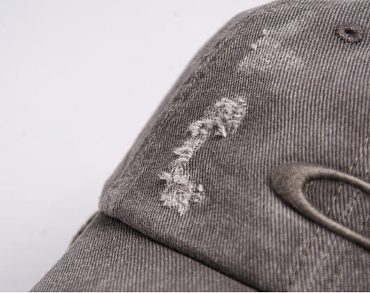 Kšiltovka Oakley - ‘47 Reserve Distressed Cap - Granite Gray