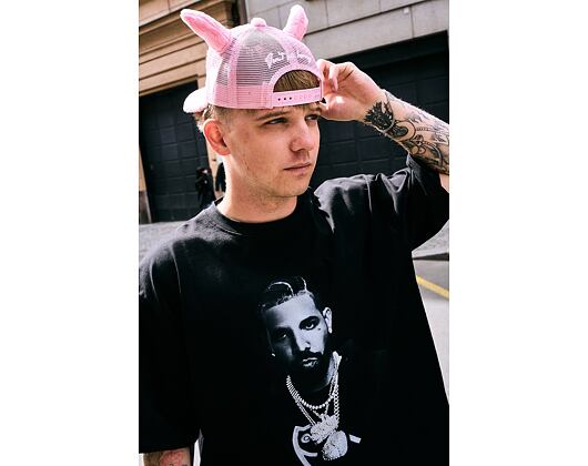Kšiltovka Reflection Luxury Horny Cap - Pink Horns