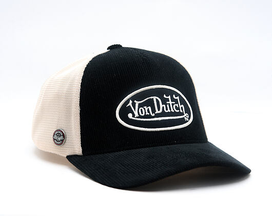 Kšiltovka Von Dutch - Baseball - Corduroy Patch Premium - Black