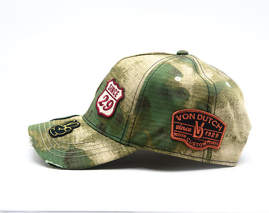 Kšiltovka Von Dutch - Baseball - Camo Patch - Camo