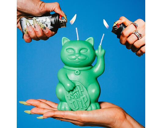 Svíčka Rip N Dip - Lucky Nermal Candle (White)