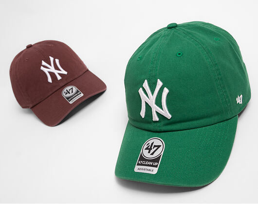 Kšiltovka '47 Brand - MLB Clean Up - NY Yankees - Green