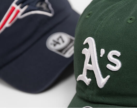 Kšiltovka '47 Brand - MLB Clean Up - Oakland Athletics - Green