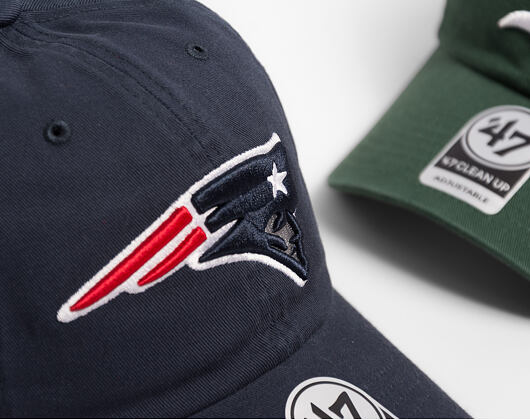 Kšiltovka '47 Brand - NFL CLEAN UP - New England Patriots - Navy