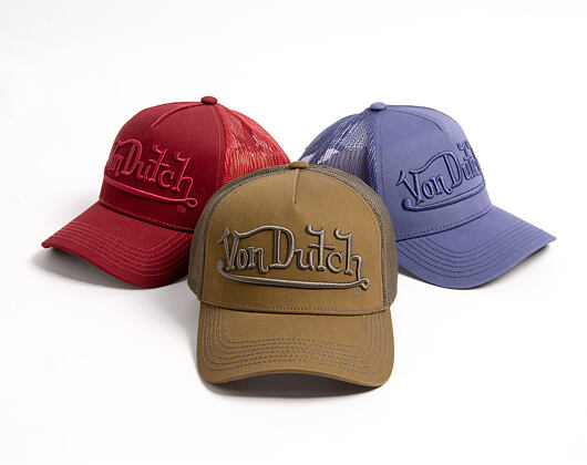 Kšiltovka Von Dutch - Baseball - 3D Embroidery - Green