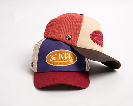 Kšiltovka Von Dutch - Baseball - Patch Premium - Black / Red