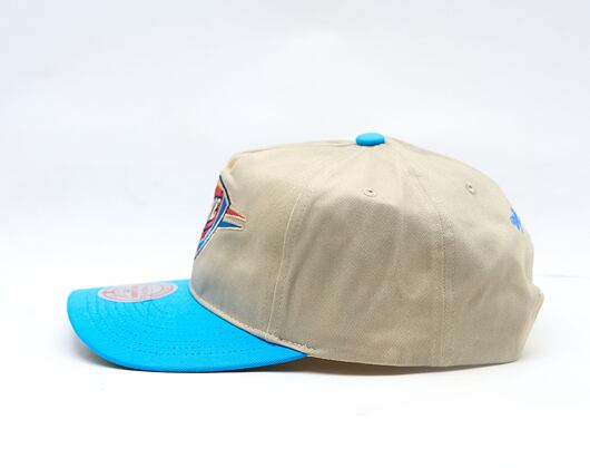 Kšiltovka Mitchell & Ness - NBA Retro Roots Deadstock - Oklahoma City Thunder - Cream
