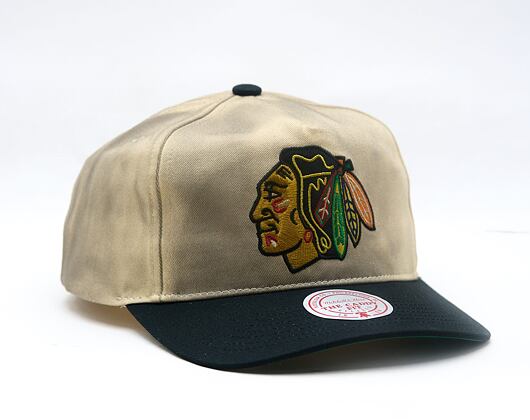 Kšiltovka Mitchell & Ness - NHL Retro Roots Deadstock - Chicago Blackhawks - Cream