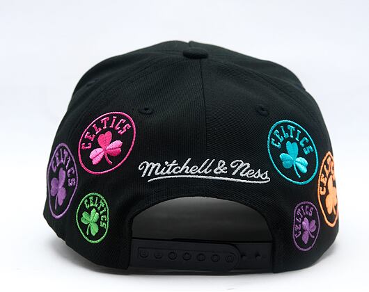 Kšiltovka Mitchell & Ness - NBA 404 Club Neon Pro Snapback - Boston Celtics - Black