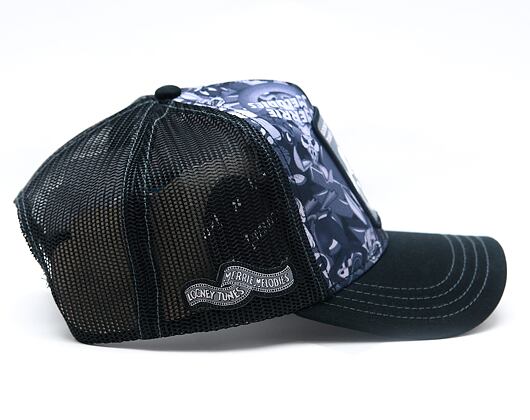 Kšiltovka Capslab - Looney Tunes Trucker - Bugs Bunny Toon Print - Navy / Black