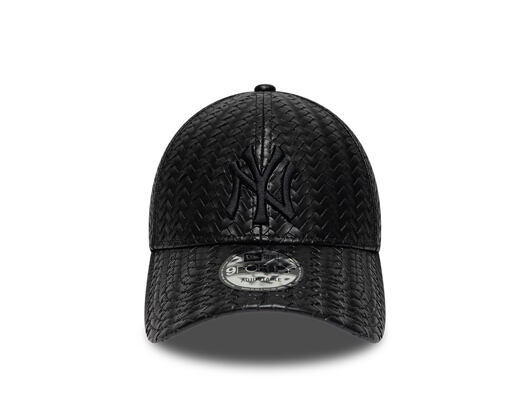 Kšiltovka New Era - MLB Pu Weave 9FORTY - NY Yankees - Black
