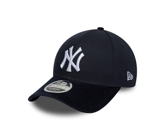 Kšiltovka New Era - MLB Cord Visor 9FORTY M-CROWN - NY Yankees - Navy