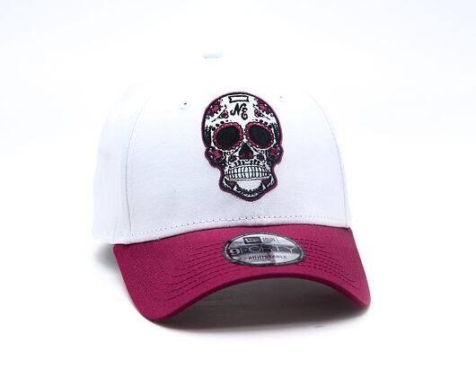Kšiltovka New Era - Branded Skull Pack 9FORTY - Cherry Jam