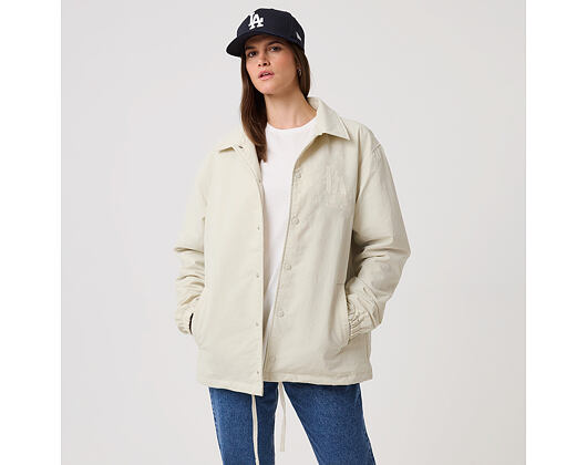Bunda New Era - MLB Coaches Jacket - LA Dodgers - Stone