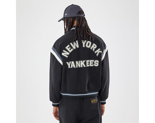 Bunda New Era - MLB Ds Varsity Jacket - NY Yankees - Black