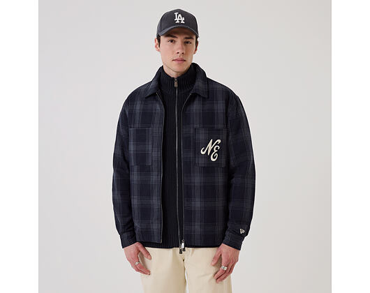Bunda New Era - Branded Shacket - Navy