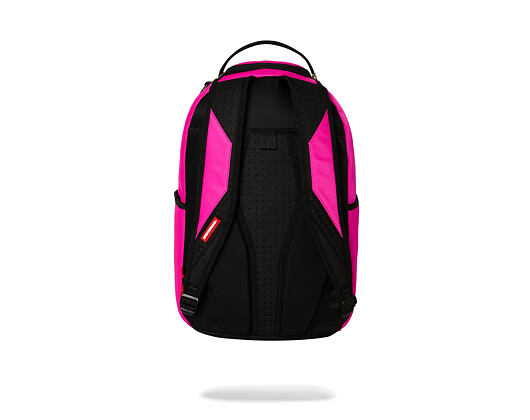 Batoh Sprayground - Shark Central White Stencil Shark Pink Nylon Backpack